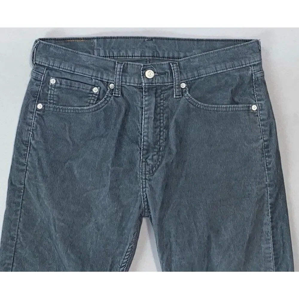 Levi's 505 Regular Straight 5-Pocket Corduroy Jeans. Perfectly Faded, 31X28.5.